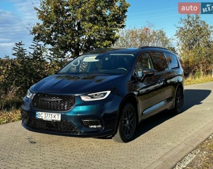 Синий Крайслер Пасифик, объемом двигателя 3.6 л и пробегом 122 тыс. км за 23300 $, фото 1 на Automoto.ua