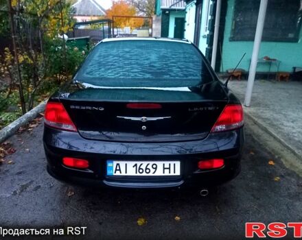 Черный Крайслер Себринг, объемом двигателя 2.7 л и пробегом 250 тыс. км за 3500 $, фото 8 на Automoto.ua