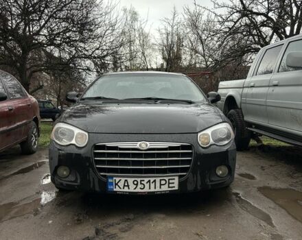 Черный Крайслер Себринг, объемом двигателя 2.7 л и пробегом 196 тыс. км за 5500 $, фото 1 на Automoto.ua