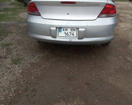 Серый Крайслер Себринг, объемом двигателя 2.7 л и пробегом 118 тыс. км за 3700 $, фото 5 на Automoto.ua