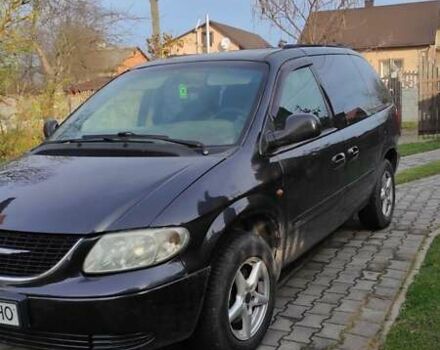 Черный Крайслер Вояджер, объемом двигателя 2.5 л и пробегом 342 тыс. км за 4500 $, фото 8 на Automoto.ua