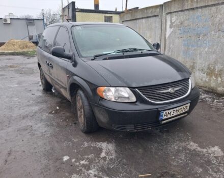 Черный Крайслер Вояджер, объемом двигателя 2.5 л и пробегом 1 тыс. км за 1538 $, фото 1 на Automoto.ua