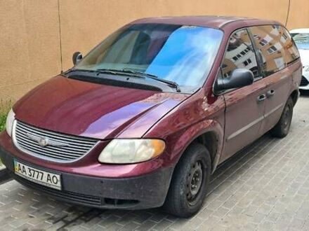Крайслер Вояджер 2002 в Киеве на Automoto.ua Красный Крайслер Вояджер, объемом двигателя 2.43 л и пробегом 200 тыс. км за 3900 $, фото 1 на Automoto.ua