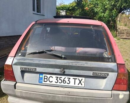 Червоний Сітроен АХ, об'ємом двигуна 1.36 л та пробігом 400 тис. км за 1550 $, фото 4 на Automoto.ua