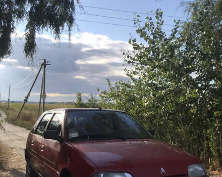Червоний Сітроен АХ, об'ємом двигуна 1.2 л та пробігом 300 тис. км за 1600 $, фото 1 на Automoto.ua