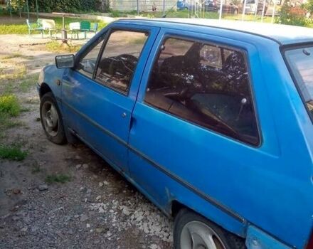 Синий Ситроен АХ, объемом двигателя 1 л и пробегом 270 тыс. км за 500 $, фото 3 на Automoto.ua