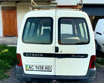 Ситроен Берлинго 1998 в Луцке на Automoto.ua Белый Ситроен Берлинго, объемом двигателя 1.6 л и пробегом 330 тыс. км за 2000 $, фото 8 на Automoto.ua
