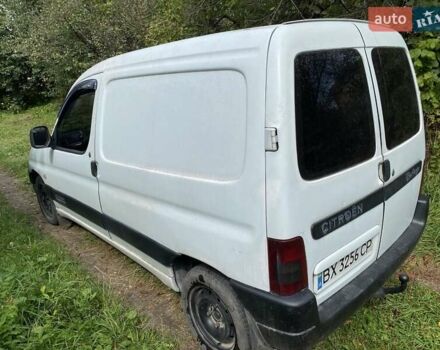Сітроен Берлінго 1999 у Хмельницькому на Automoto.ua Білий Сітроен Берлінго, об'ємом двигуна 1.9 л та пробігом 344 тис. км за 1950 $, фото 1 на Automoto.ua