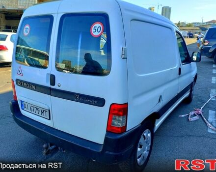 Белый Ситроен Берлинго, объемом двигателя 1.6 л и пробегом 238 тыс. км за 3200 $, фото 2 на Automoto.ua