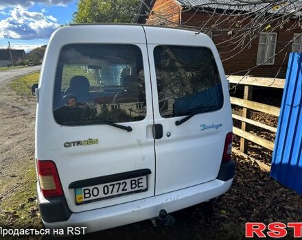 Ситроен Берлинго 2009 в Залещиках на Automoto.ua Белый Ситроен Берлинго, объемом двигателя 1.6 л и пробегом 185 тыс. км за 2500 $, фото 3 на Automoto.ua