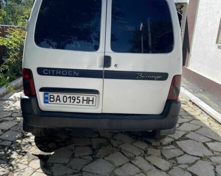 Ситроен Берлинго 1998 в Александрие на Automoto.ua Белый Ситроен Берлинго, объемом двигателя 1.9 л и пробегом 300 тыс. км за 2100 $, фото 3 на Automoto.ua