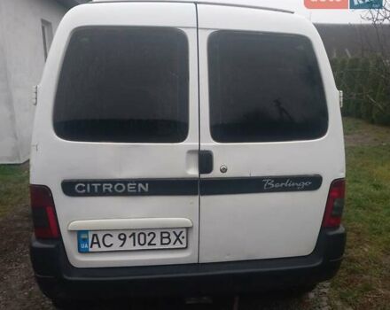 Белый Ситроен Берлинго, объемом двигателя 1.91 л и пробегом 350 тыс. км за 2000 $, фото 7 на Automoto.ua