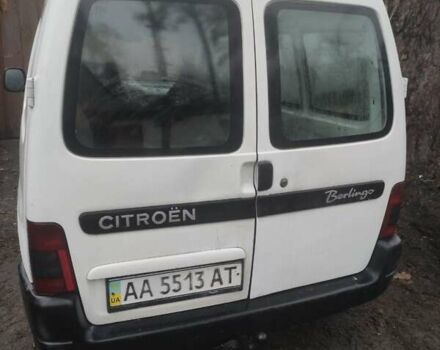 Белый Ситроен Берлинго, объемом двигателя 1.9 л и пробегом 320 тыс. км за 2100 $, фото 1 на Automoto.ua