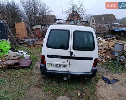 Белый Ситроен Берлинго, объемом двигателя 1.9 л и пробегом 450 тыс. км за 600 $, фото 3 на Automoto.ua