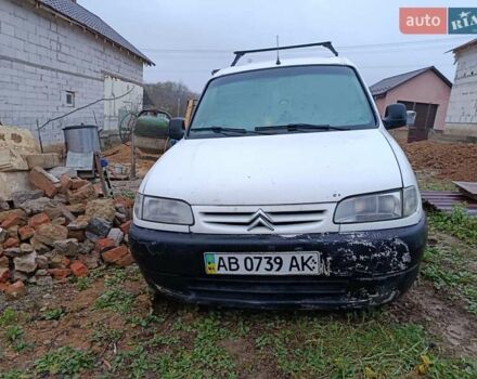 Белый Ситроен Берлинго, объемом двигателя 1.9 л и пробегом 450 тыс. км за 600 $, фото 4 на Automoto.ua