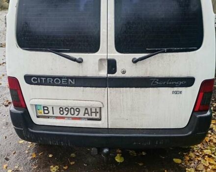 Белый Ситроен Берлинго, объемом двигателя 2 л и пробегом 370 тыс. км за 3200 $, фото 1 на Automoto.ua