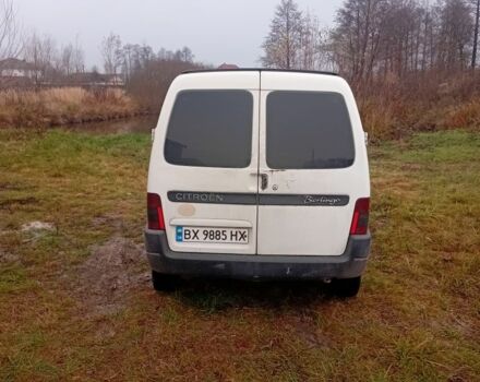 Белый Ситроен Берлинго, объемом двигателя 2 л и пробегом 414 тыс. км за 1900 $, фото 1 на Automoto.ua