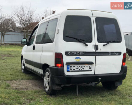 Белый Ситроен Берлинго, объемом двигателя 1.87 л и пробегом 344 тыс. км за 3299 $, фото 3 на Automoto.ua