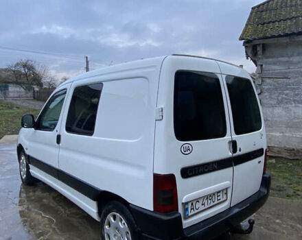 Белый Ситроен Берлинго, объемом двигателя 2 л и пробегом 315 тыс. км за 3250 $, фото 3 на Automoto.ua