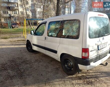 Белый Ситроен Берлинго, объемом двигателя 1.59 л и пробегом 273 тыс. км за 4700 $, фото 1 на Automoto.ua