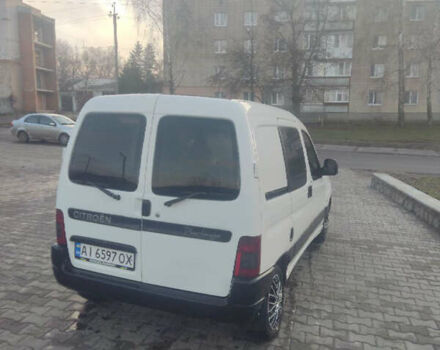 Белый Ситроен Берлинго, объемом двигателя 1.36 л и пробегом 280 тыс. км за 3000 $, фото 3 на Automoto.ua