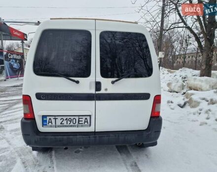 Белый Ситроен Берлинго, объемом двигателя 1.56 л и пробегом 356 тыс. км за 2800 $, фото 2 на Automoto.ua