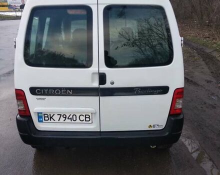 Белый Ситроен Берлинго, объемом двигателя 1.6 л и пробегом 265 тыс. км за 3500 $, фото 7 на Automoto.ua