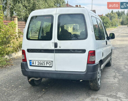 Білий Сітроен Берлінго, об'ємом двигуна 1.4 л та пробігом 387 тис. км за 3350 $, фото 5 на Automoto.ua