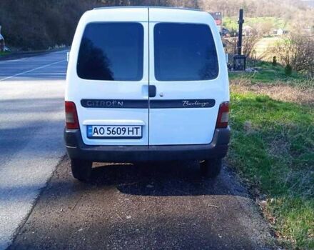 Білий Сітроен Берлінго, об'ємом двигуна 1.56 л та пробігом 300 тис. км за 3000 $, фото 2 на Automoto.ua