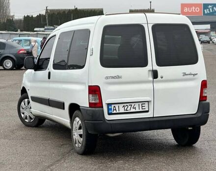 Белый Ситроен Берлинго, объемом двигателя 1.4 л и пробегом 170 тыс. км за 5700 $, фото 3 на Automoto.ua
