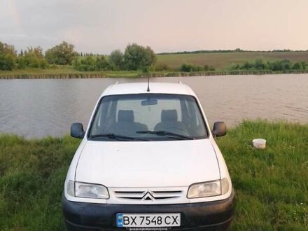 Ситроен Берлинго 1998 в Ярмолинцы на Automoto.ua Белый Ситроен Берлинго, объемом двигателя 1.9 л и пробегом 440 тыс. км за 2800 $, фото 1 на Automoto.ua