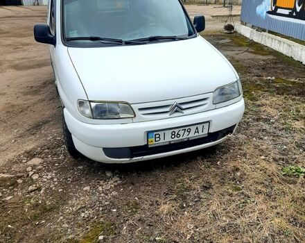 Белый Ситроен Берлинго, объемом двигателя 1.9 л и пробегом 315 тыс. км за 2600 $, фото 1 на Automoto.ua