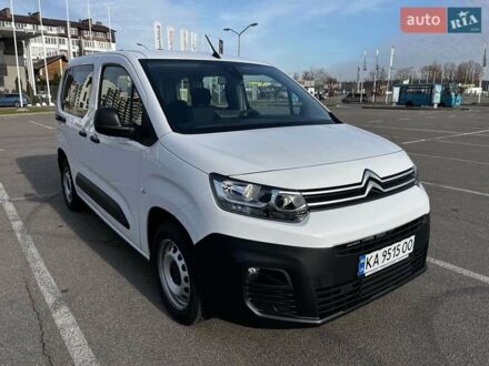 Сітроен Берлінго 2023 у Києві на Automoto.ua Білий Сітроен Берлінго, об'ємом двигуна 1.5 л та пробігом 9 тис. км за 22500 $, фото 1 на Automoto.ua
