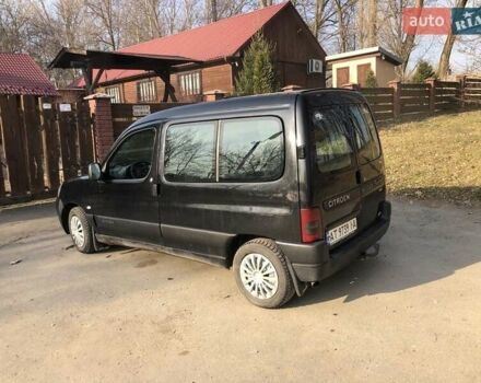 Чорний Сітроен Берлінго, об'ємом двигуна 2 л та пробігом 225 тис. км за 3600 $, фото 7 на Automoto.ua