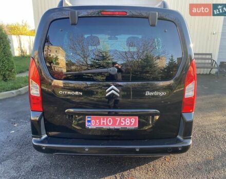 Черный Ситроен Берлинго, объемом двигателя 1.6 л и пробегом 169 тыс. км за 7399 $, фото 7 на Automoto.ua