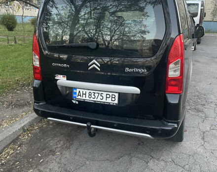 Черный Ситроен Берлинго, объемом двигателя 1.6 л и пробегом 190 тыс. км за 6200 $, фото 1 на Automoto.ua