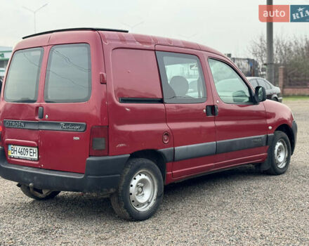 Червоний Сітроен Берлінго, об'ємом двигуна 2 л та пробігом 320 тис. км за 1500 $, фото 5 на Automoto.ua