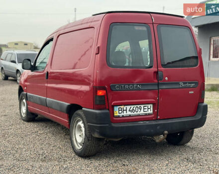 Червоний Сітроен Берлінго, об'ємом двигуна 2 л та пробігом 320 тис. км за 1500 $, фото 3 на Automoto.ua
