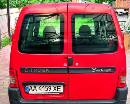 Красный Ситроен Берлинго, объемом двигателя 1.9 л и пробегом 187 тыс. км за 4500 $, фото 1 на Automoto.ua