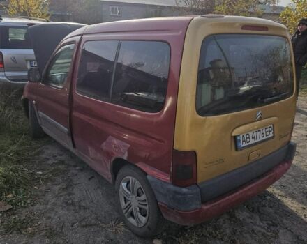 Красный Ситроен Берлинго, объемом двигателя 1.9 л и пробегом 100 тыс. км за 550 $, фото 1 на Automoto.ua