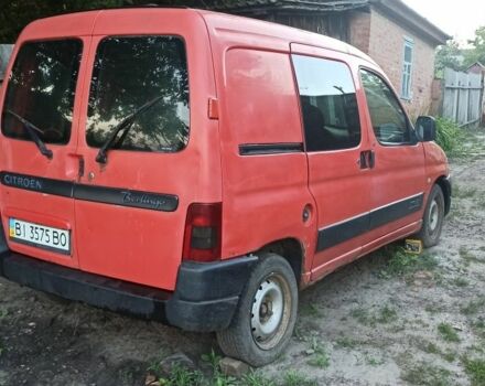 Сітроен Берлінго 2002 у Харкові на Automoto.ua Червоний Сітроен Берлінго, об'ємом двигуна 1.9 л та пробігом 420 тис. км за 1700 $, фото 1 на Automoto.ua