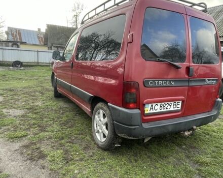 Червоний Сітроен Берлінго, об'ємом двигуна 1.9 л та пробігом 330 тис. км за 3650 $, фото 3 на Automoto.ua