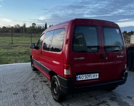 Красный Ситроен Берлинго, объемом двигателя 1.4 л и пробегом 360 тыс. км за 2850 $, фото 1 на Automoto.ua