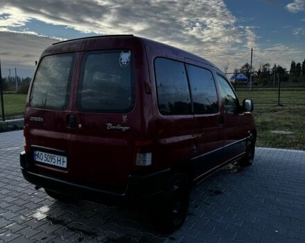 Красный Ситроен Берлинго, объемом двигателя 1.4 л и пробегом 360 тыс. км за 2550 $, фото 3 на Automoto.ua