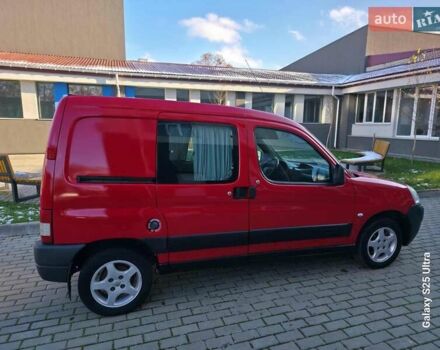 Красный Ситроен Берлинго, объемом двигателя 1.9 л и пробегом 300 тыс. км за 3550 $, фото 6 на Automoto.ua