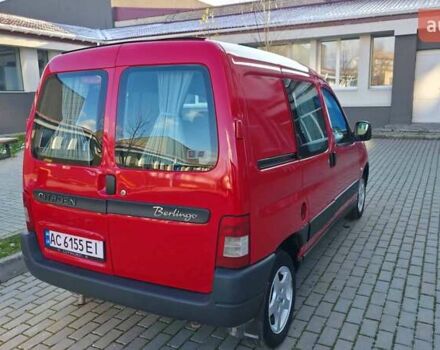 Красный Ситроен Берлинго, объемом двигателя 1.9 л и пробегом 300 тыс. км за 3550 $, фото 18 на Automoto.ua