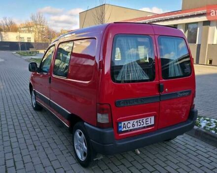 Красный Ситроен Берлинго, объемом двигателя 1.9 л и пробегом 300 тыс. км за 3550 $, фото 41 на Automoto.ua
