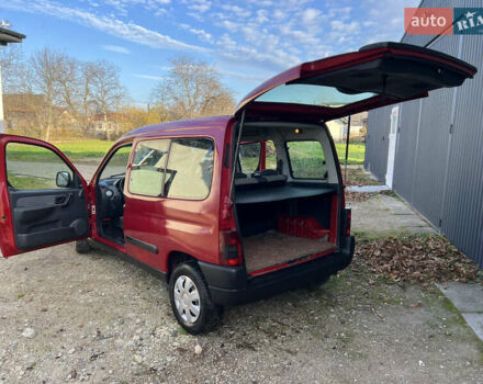 Червоний Сітроен Берлінго, об'ємом двигуна 1.87 л та пробігом 360 тис. км за 2999 $, фото 14 на Automoto.ua