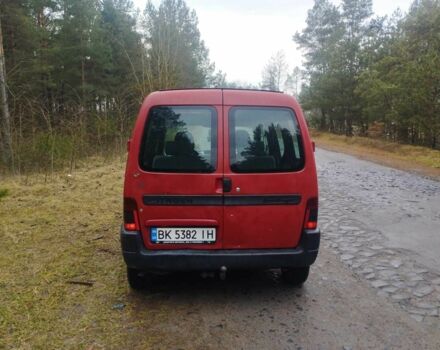 Красный Ситроен Берлинго, объемом двигателя 1.9 л и пробегом 500 тыс. км за 1600 $, фото 6 на Automoto.ua