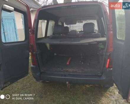 Червоний Сітроен Берлінго, об'ємом двигуна 1.87 л та пробігом 280 тис. км за 2700 $, фото 10 на Automoto.ua